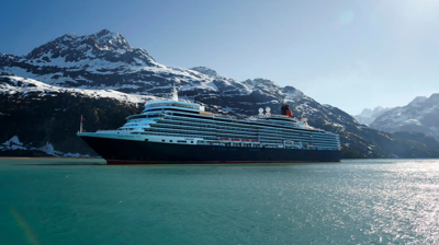 Imagen de Crucero Cunard navegando por Alaska